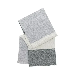 Lapuan Kankurit Badezimmertextilien^Handtuch Terva, weiß - multi - grau