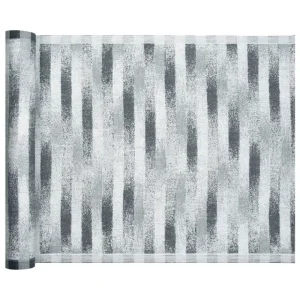 Lapuan Kankurit Badezimmertextilien^Hohto Saunakissen, 46 x 150 cm, weiß - grau