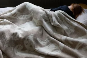 Lapuan Kankurit Decken Und Überwürfe^Kissanpäivät Decke, Beige - Weiß