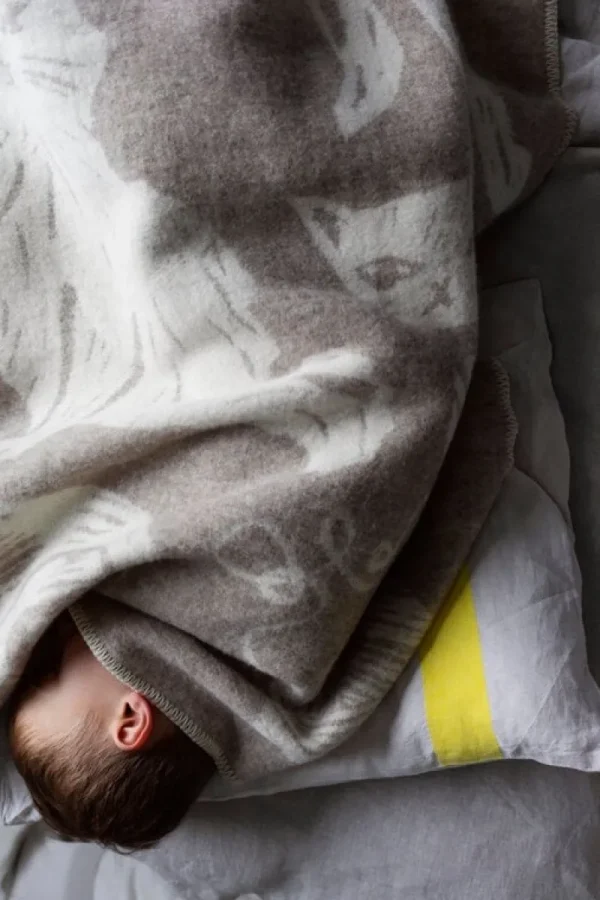Lapuan Kankurit Decken Und Überwürfe^Kissanpäivät Decke, Beige - Weiß