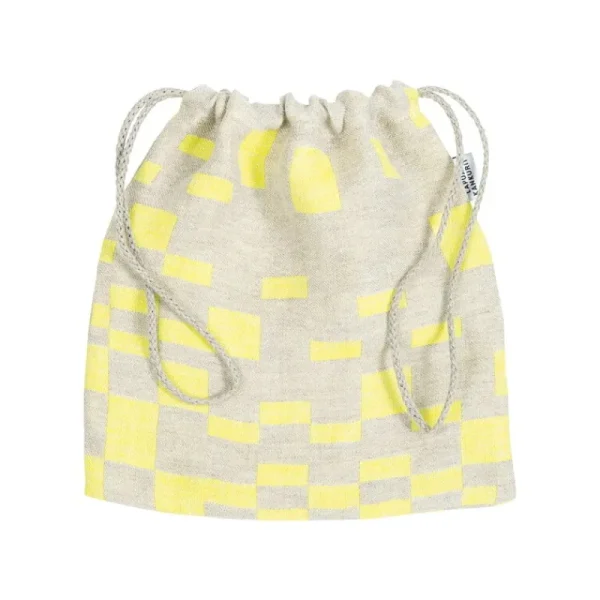 Lapuan Kankurit Taschen | Auf Reisen^Koodi Beutel, Gelb - Leinenweiß