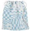 Lapuan Kankurit Taschen | Auf Reisen^Koodi Kordelzugbeutel, Regenblau - Leinenweiß