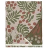 Lapuan Kankurit Decken Und Überwürfe^Pihapuu Decke, 135 x 180 cm, beige - zimt - olivgrün