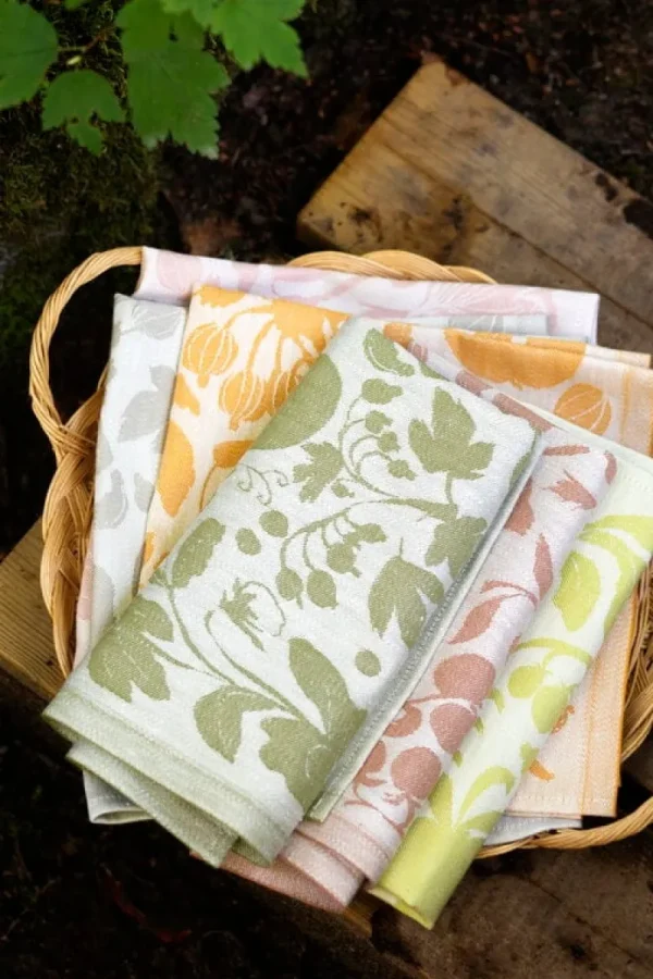 Lapuan Kankurit Tischwäsche | Tischwäsche^Puutarha Handtuch/Serviette, Weiß - Leinen