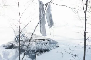 Lapuan Kankurit Badezimmertextilien^Saimaannorppa Sitzbezug, 46 x 150 cm