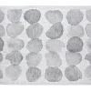 Lapuan Kankurit Badezimmertextilien^Unterlegtuch Sade, 46 x 150 cm, weiß-grau