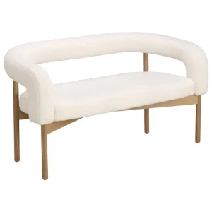 Fredericia Sofas Und Liegen-Lepo Product Wooden Boa Love 2-Sitzersofa, Eiche - Kvadrat Sacho Elle 0200