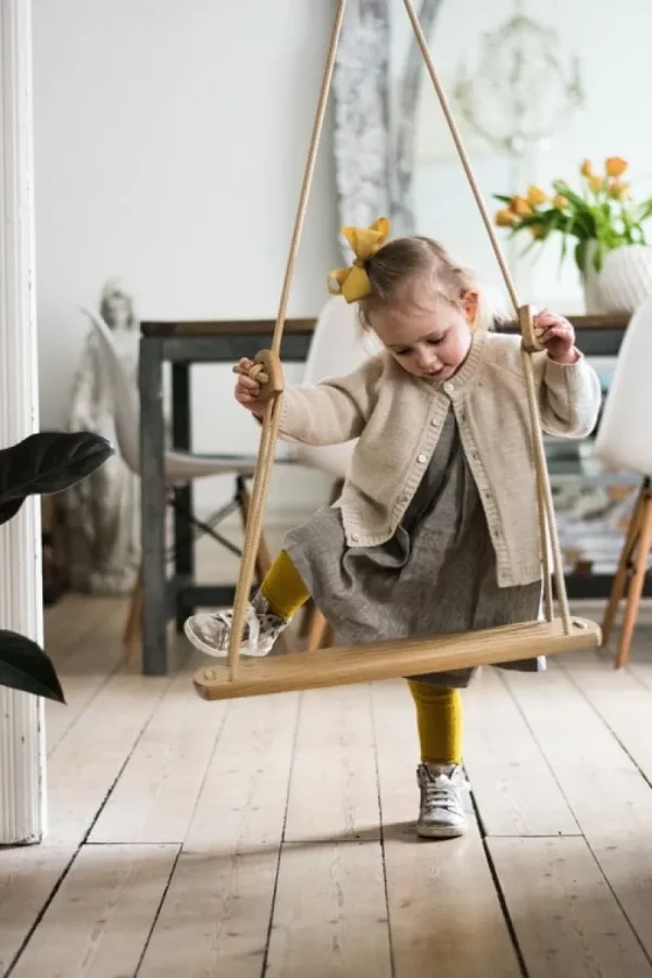 Kinder Lillagunga Möbel Für Das Kinderzimmer^Schaukel Grand, Eiche – beige