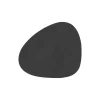 Lind DNA Untersetzer^Curve Glasuntersetzer, Nupoleder, Schwarz