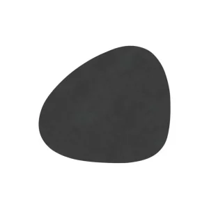 Lind DNA Untersetzer^Curve Glasuntersetzer, Nupoleder, Schwarz