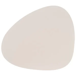 Lind DNA Tischwäsche^Curve Tischuntersetzer, 37 x 44 cm, Nupoleder, Soft Nude