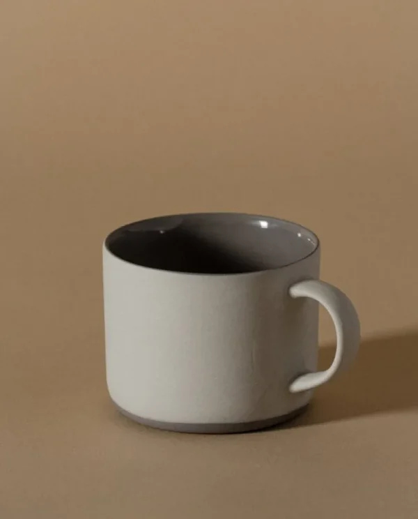 Lokal Helsinki Geschirr^Kahvi Tasse, M, Grau - Rauchgrau