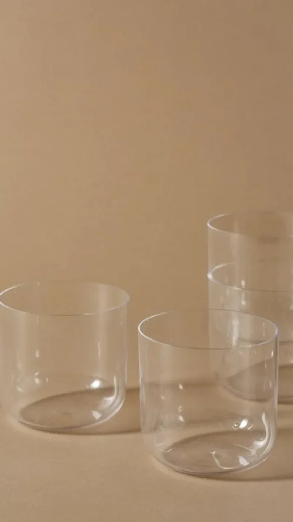 Lokal Helsinki Gläser Und Tassen^Kupla Glas, breit, transparent