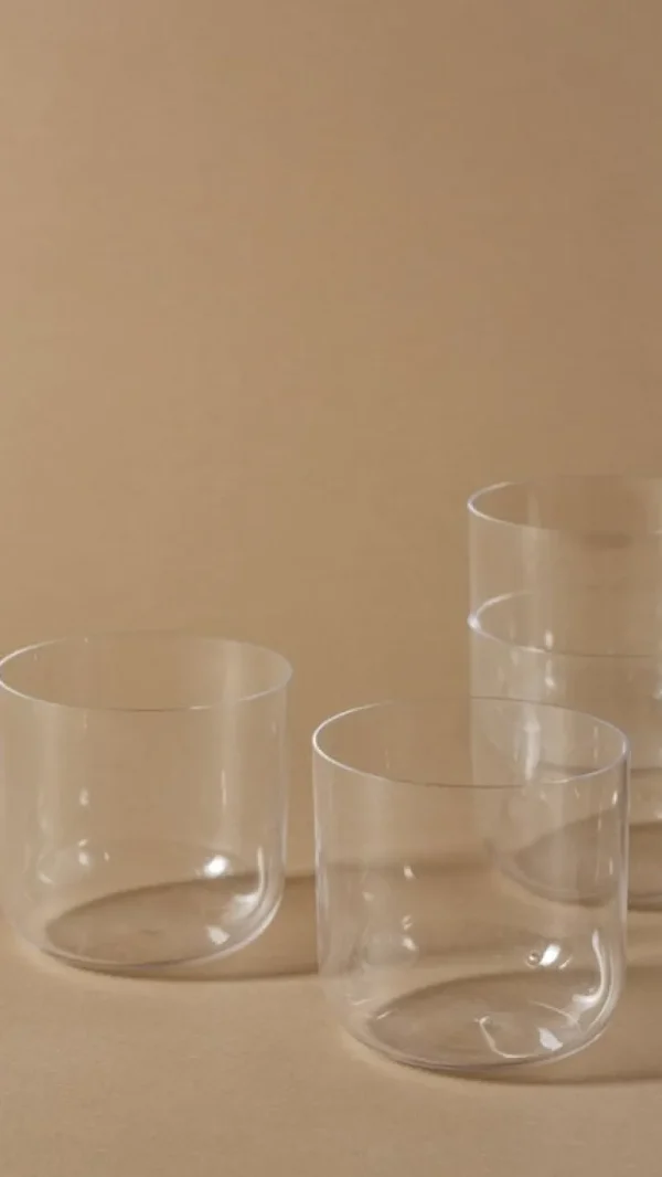 Lokal Helsinki Gläser Und Tassen^Kupla Glas, breit, transparent