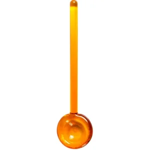 Lokal Helsinki Servierutensilien^Nekku-Glaslöffel, orange