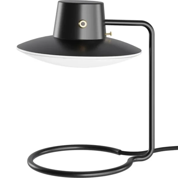 Louis Poulsen Bürobeleuchtung | Schreibtischlampen^AJ Oxford Tischleuchte, 280 mm, Schwarz - Opalglas