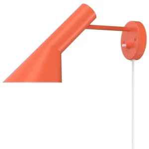 AGO Wandleuchten-Louis Poulsen AJ Wandleuchte, leuchtendes Orange