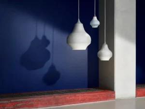 Louis Poulsen Deckenleuchten-Cirque Pendelleuchte, 22 cm, oben grau
