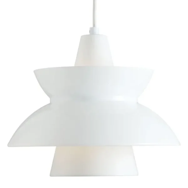 Normann Copenhagen Deckenleuchten-Louis Poulsen Doo-Wop Pendelleuchte, weiß