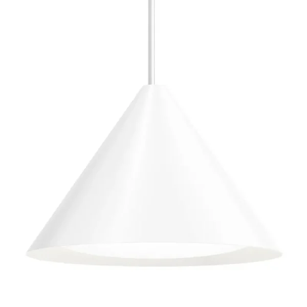 Foscarini Deckenleuchten-Louis Poulsen Keglen 400 Pendelleuchte, Weiß