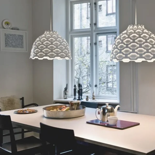 Louis Poulsen Deckenleuchten-LC Shutters Pendelleuchte, weiß