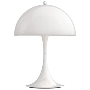 Louis Poulsen Außenbeleuchtung | Tischlampen^Panthella 250 Portable Tischleuchte, Acryl, Opalweiß