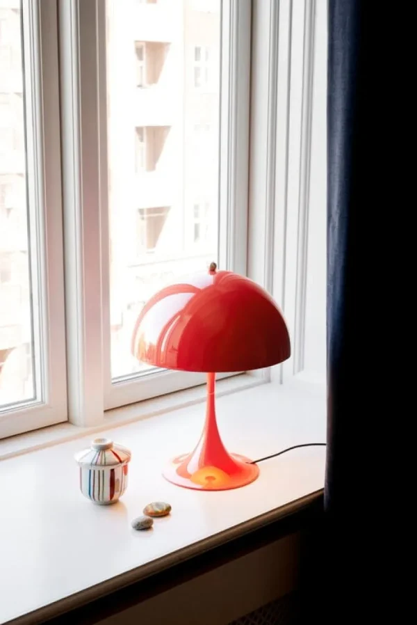Tala Tischlampen-Louis Poulsen Panthella 250 Tischleuchte, Korallenrosa