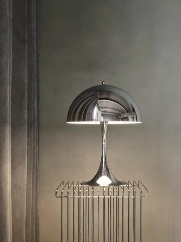 Nuura Tischlampen-Louis Poulsen Panthella 250 Tischleuchte, Chrom