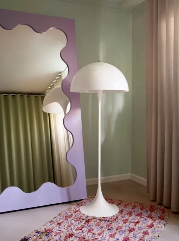 Artemide Stehleuchten-Louis Poulsen Panthella Stehleuchte, V2, Opalweiß