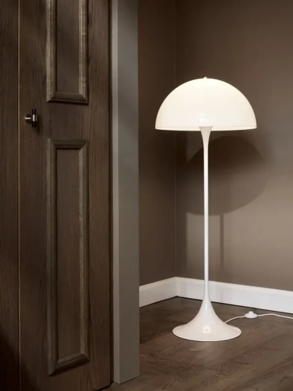 Artemide Stehleuchten-Louis Poulsen Panthella Stehleuchte, V2, Opalweiß