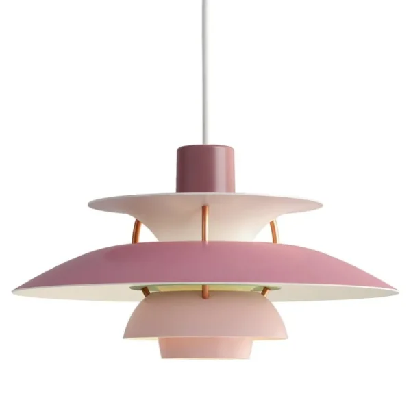 Sammode Deckenleuchten-Louis Poulsen Pendelleuchte PH 5 Mini, rosa