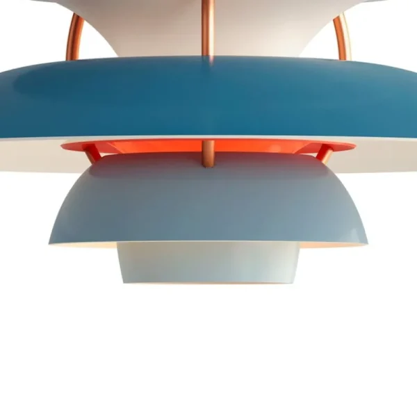 New Works Deckenleuchten-Louis Poulsen Pendelleuchte PH 5 Mini, blau
