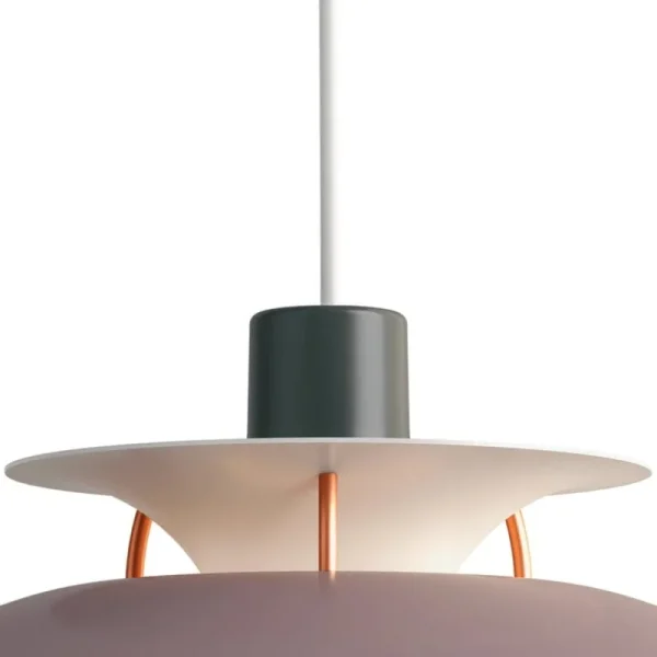 Louis Poulsen Deckenleuchten-Pendelleuchte PH 5 Mini, grau