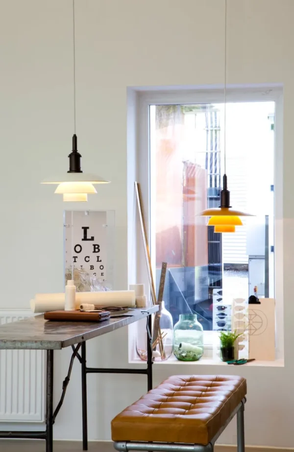 Normann Copenhagen Deckenleuchten-Louis Poulsen PH 3 1/2-3 Pendelleuchte, weiß