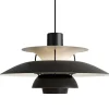 Anglepoise Deckenleuchten-Louis Poulsen PH 5 Monochrom Pendelleuchte, Schwarz