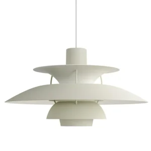 Nuura Deckenleuchten-Louis Poulsen PH 5 Monochrome Pendelleuchte, blasses Zinn