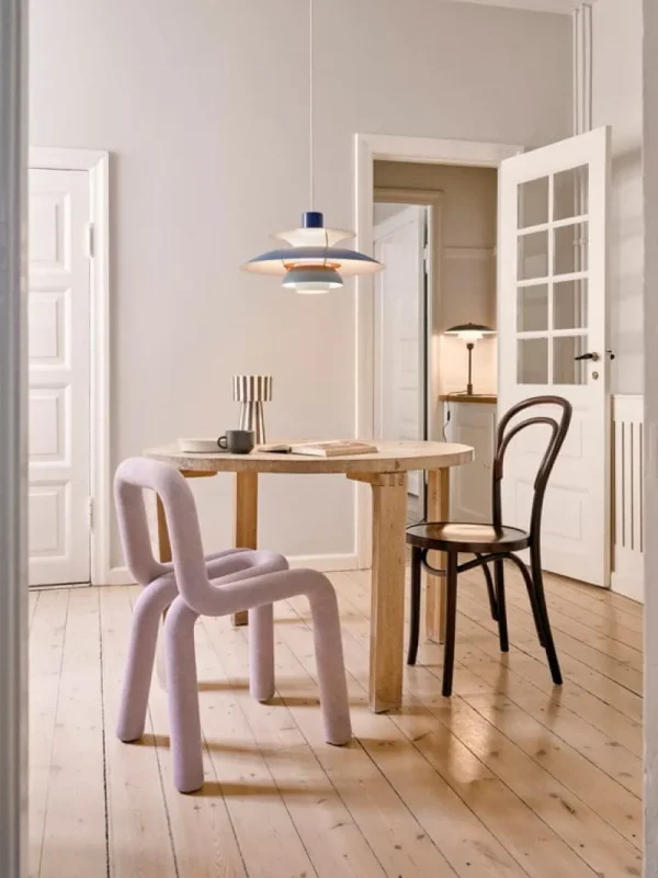 Louis Poulsen Deckenleuchten-PH 5 Pendelleuchte , blau