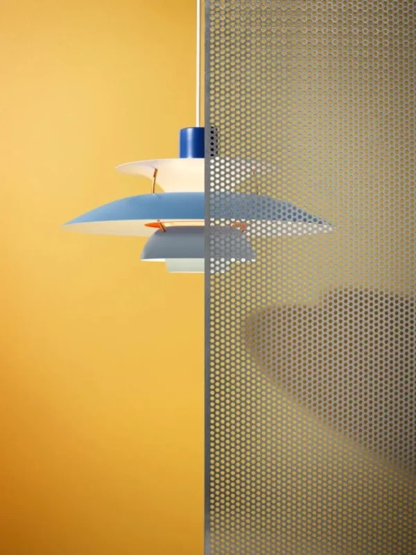 Louis Poulsen Deckenleuchten-PH 5 Pendelleuchte , blau