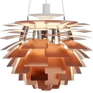 Pilke Lights Deckenleuchten-Louis Poulsen PH Artichoke, 600 mm, Kupfer
