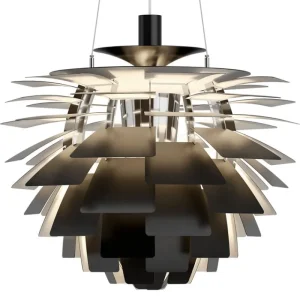 Louis Poulsen Deckenleuchten-PH Artischoke, 600 mm, schwarz
