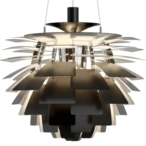 Louis Poulsen Deckenleuchten-PH Artischoke, 600 mm, schwarz