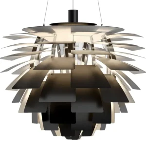Louis Poulsen Deckenleuchten-PH Artischoke, 720 mm, schwarz