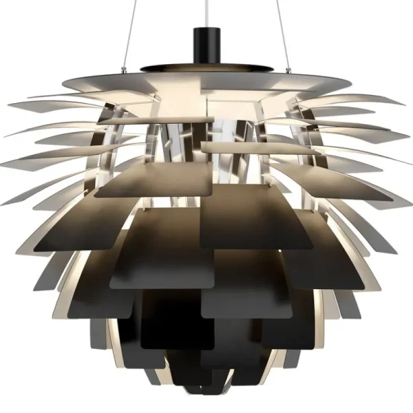 Louis Poulsen Deckenleuchten-PH Artischoke, 720 mm, schwarz
