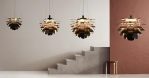 Louis Poulsen Deckenleuchten-PH Artischoke, 600 mm, schwarz
