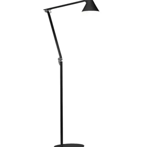 Nemo Lighting Stehleuchten-Louis Poulsen Stehleuchte NJP, schwarz