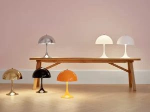 Louis Poulsen Tischlampen-Tischleuchte Panthella 250, opal