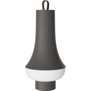 Normann Copenhagen Tischlampen | Tragbare Lampen-Louis Poulsen Tomoshi tragbare Tischleuchte, dunkelbraun