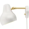 Vitra Wandleuchten-Louis Poulsen VL38 LED-Wandleuchte V2, weiß