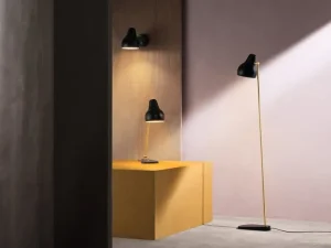 &Tradition Wandleuchten-Louis Poulsen VL38 LED-Wandleuchte, schwarz
