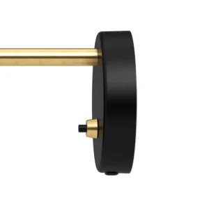&Tradition Wandleuchten-Louis Poulsen VL38 LED-Wandleuchte, schwarz